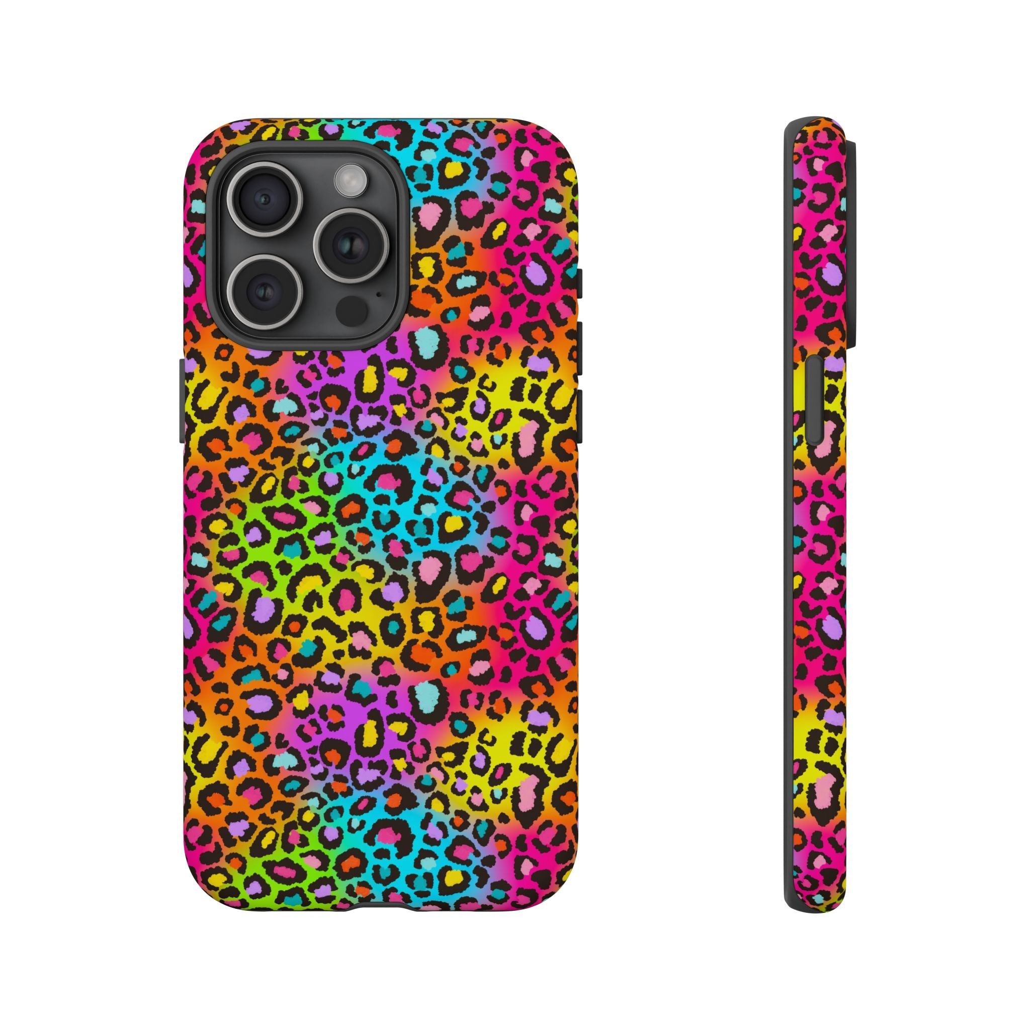 Bespattered Facade Rainbow Leopard Tough Case