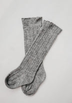 Ruffle Cotton Knee High Socks