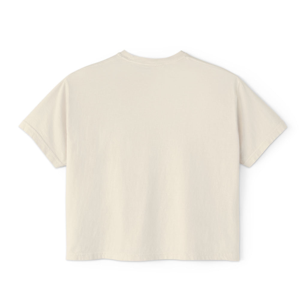 Auf Deutsch bitte Boxy Tee, German Phrase Shirt, Cropped White Tee