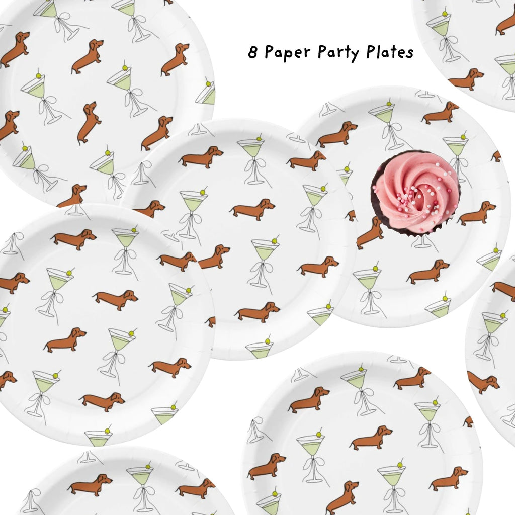 Sweet Paws x Five Dot Post "Weenies and Tinis" Pawty Pack 18 pc set by Five Dot Post