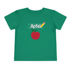 Apfel Toddler Short Sleeve Tee by Printify