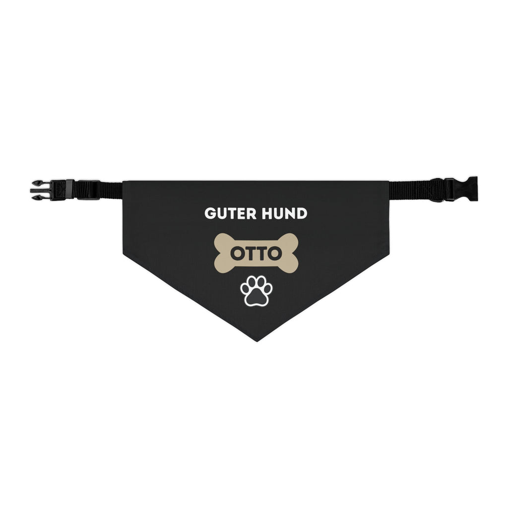 Guter hund German Personalized Black Dog bandana