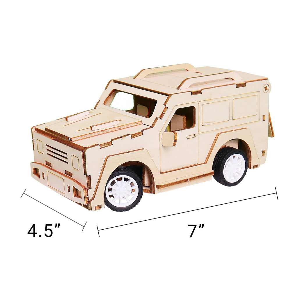 2.4 GHz RC SUV Car DIY Kit, Educational STEM Toy by Kitsville