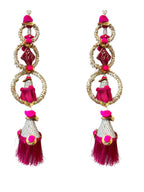 24" Long Shubh Labh Lari, Set of 2 Festive Decor La Vie Bien 24" Long Shubh Labh Lari, Set of 2