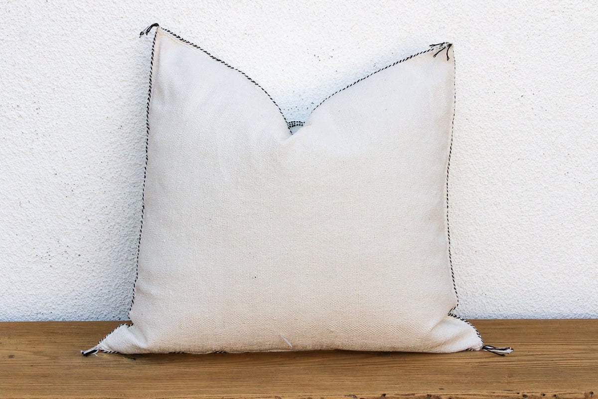 24" Nomad Diamond Moroccan Silk Pillow Throw Pillow La Vie Bien 24" Nomad Diamond Moroccan Silk Pillow