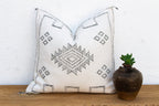 24" Nomad Diamond Moroccan Silk Pillow Throw Pillow La Vie Bien 24" Nomad Diamond Moroccan Silk Pillow