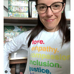 'Kindness Is' Pride Classic Long Sleeve by Kind Cotton