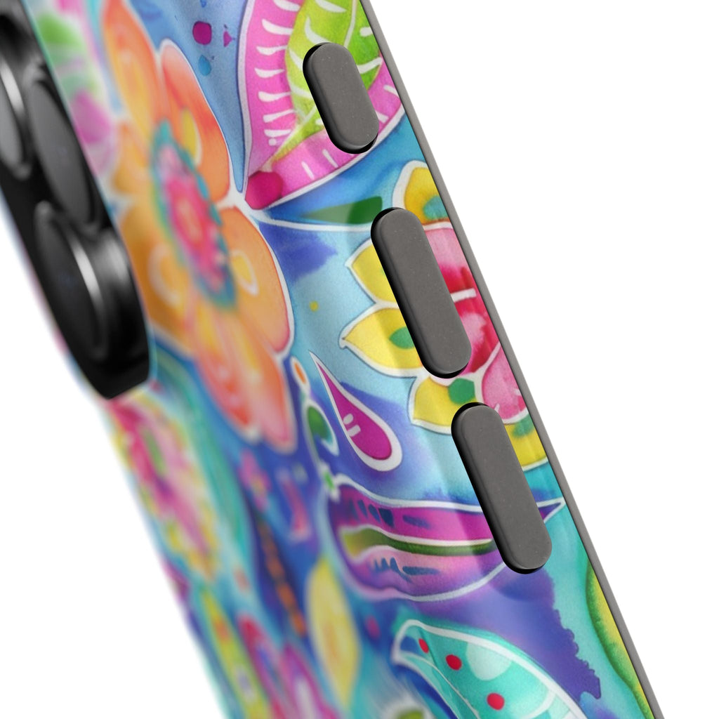 Bespattered Facade Floral Doodles MagSafe Tough Case