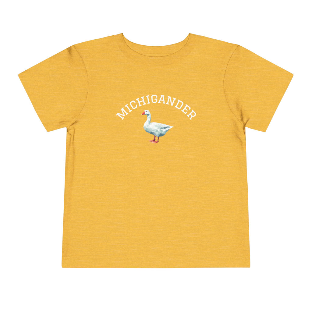 Michigander Toddler Short Sleeve Tee