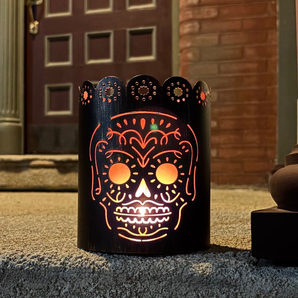 Iron Lantern - Sugar Skull