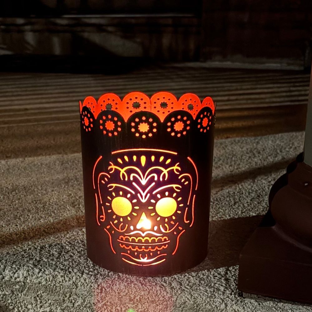Iron Lantern - Sugar Skull