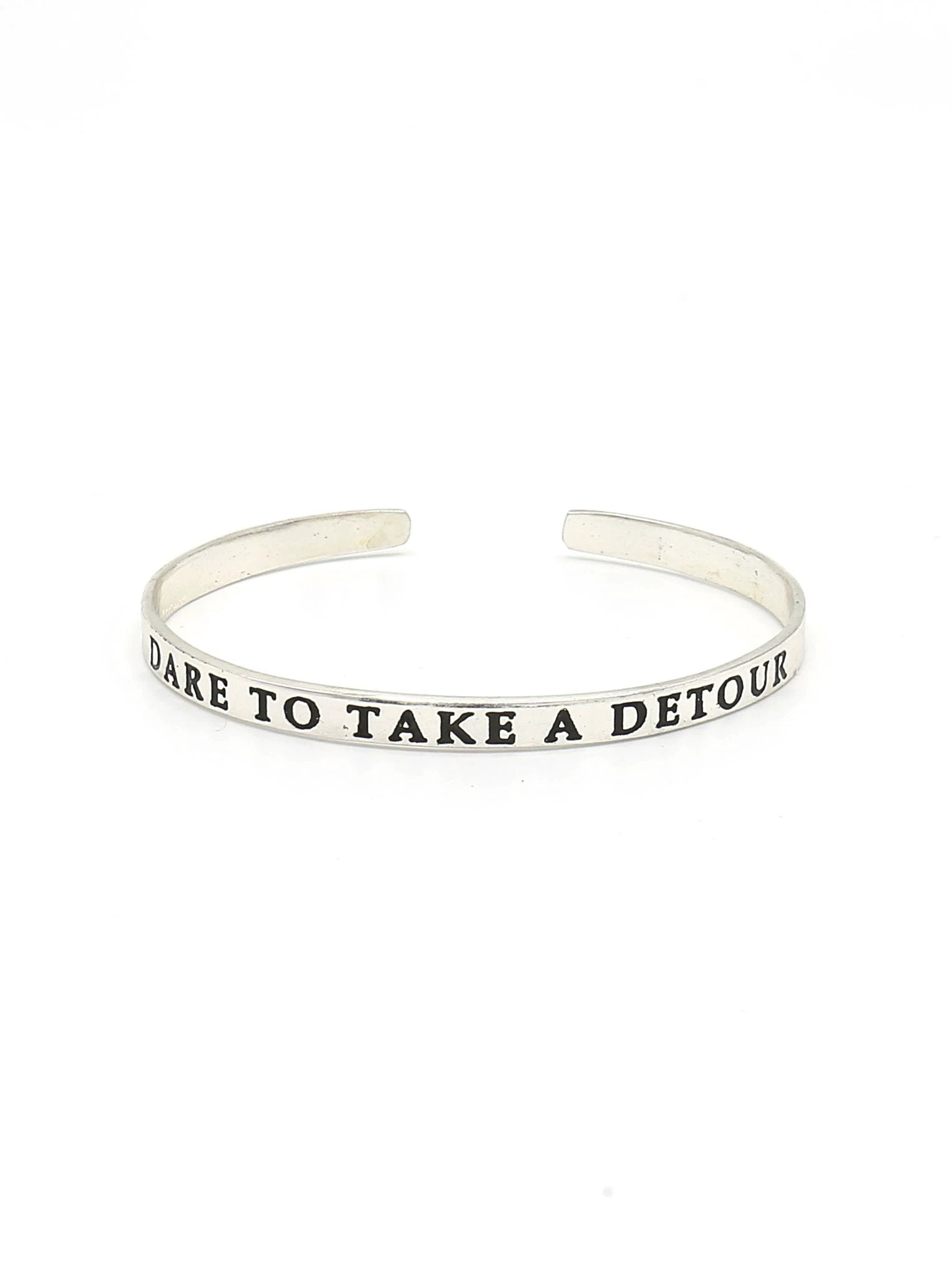 Detour Quote Cuff by Fair Anita