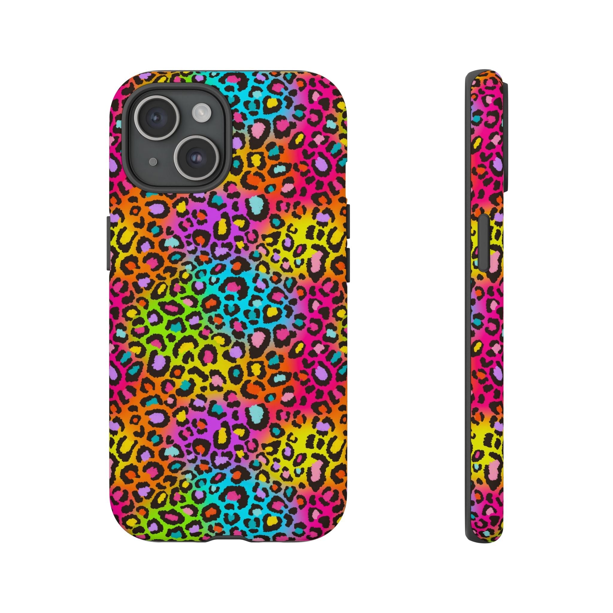 Bespattered Facade Rainbow Leopard Tough Case