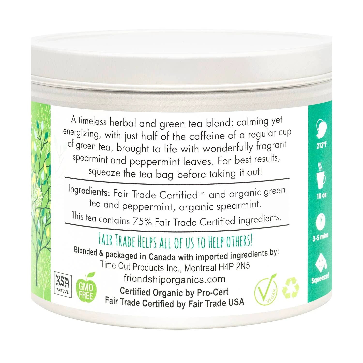 Moroccan Mint Green Tea by Ethical Trade Co