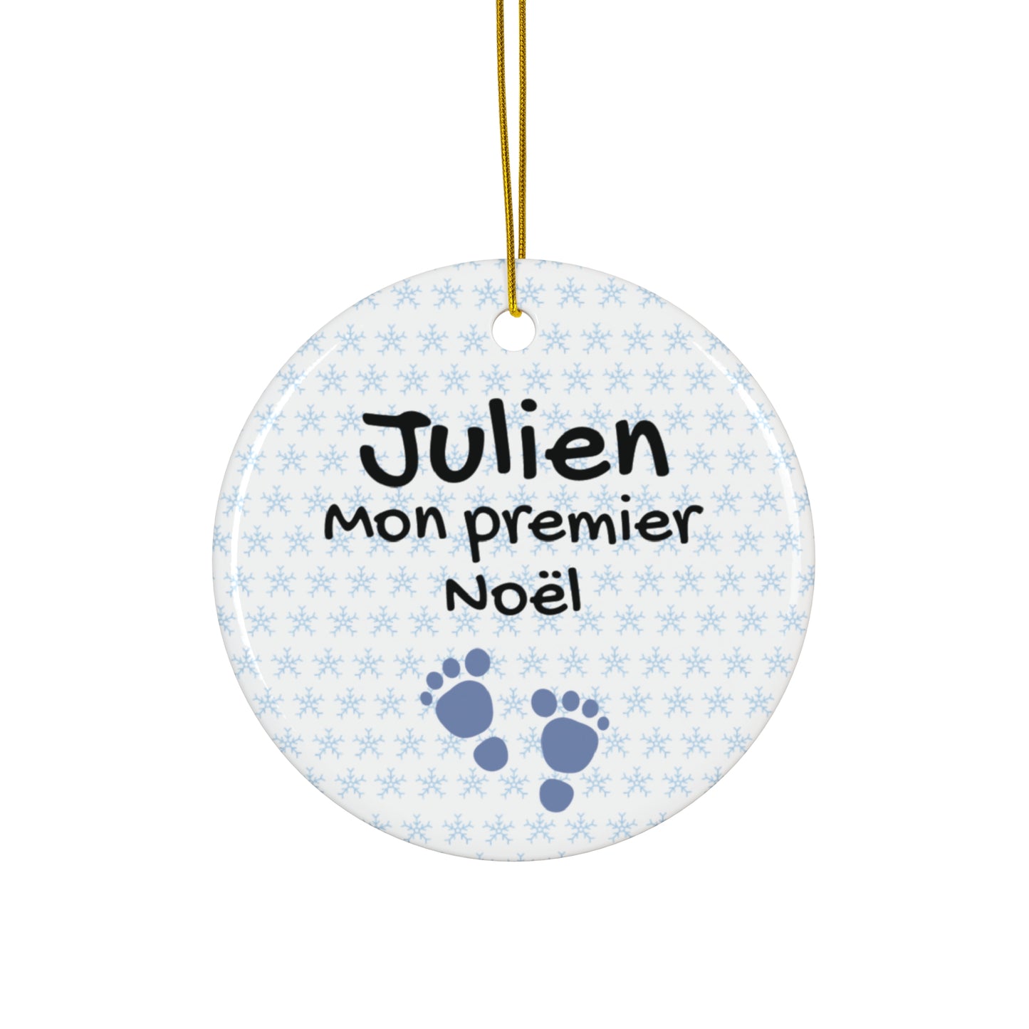 Keramikornament „Mon premier Noel“
