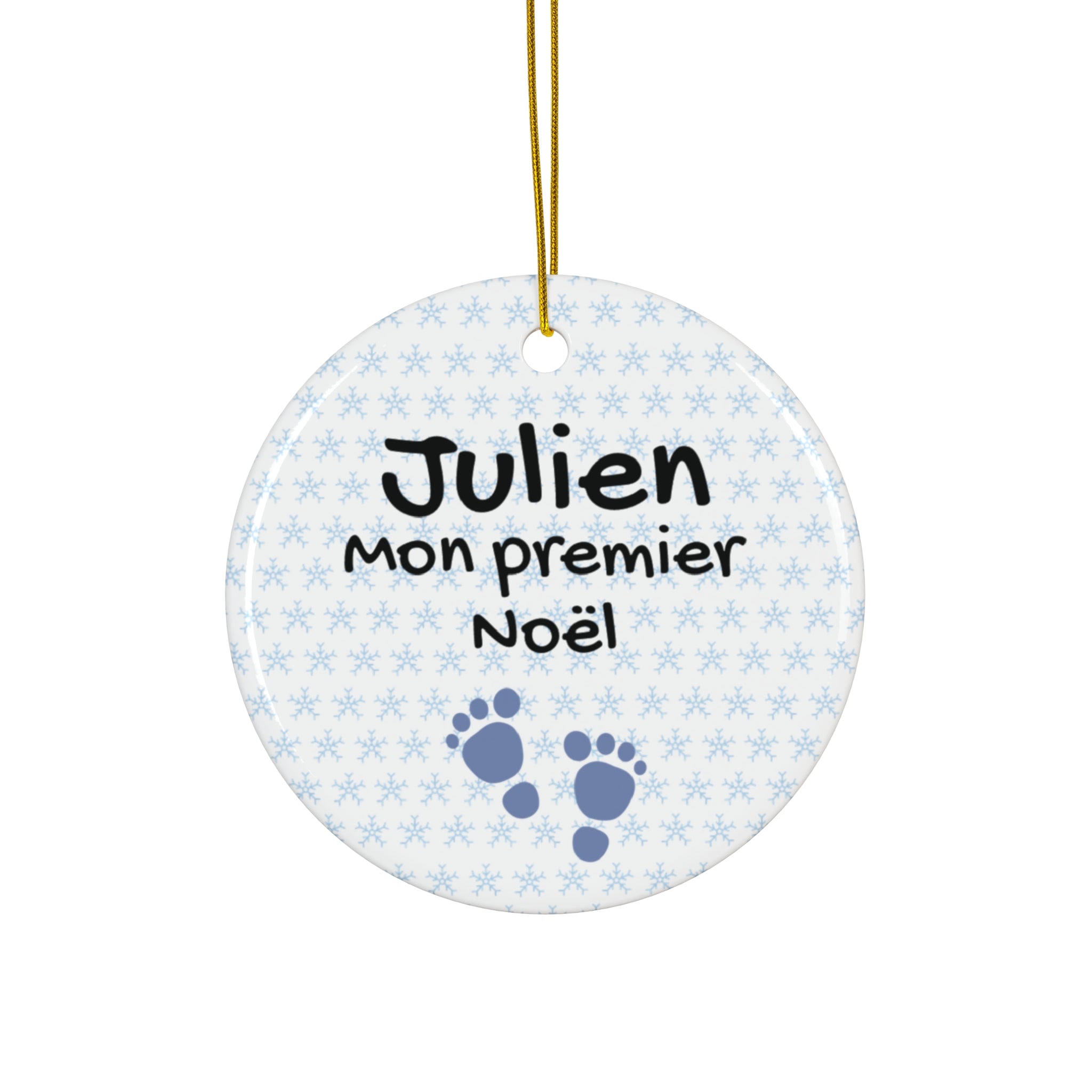 Mon premier Noel Ceramic Ornament