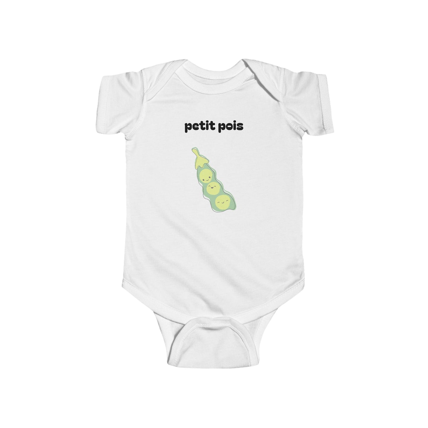 Petit pois (Little pea) French onesie