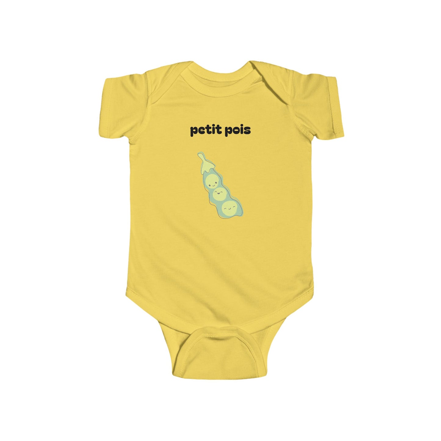 Petit pois (Little pea) French onesie