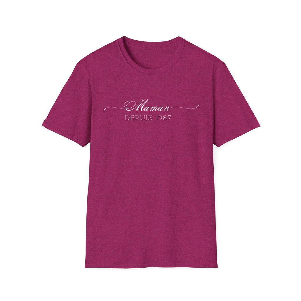 Maman Since (year) customizable T-Shirt