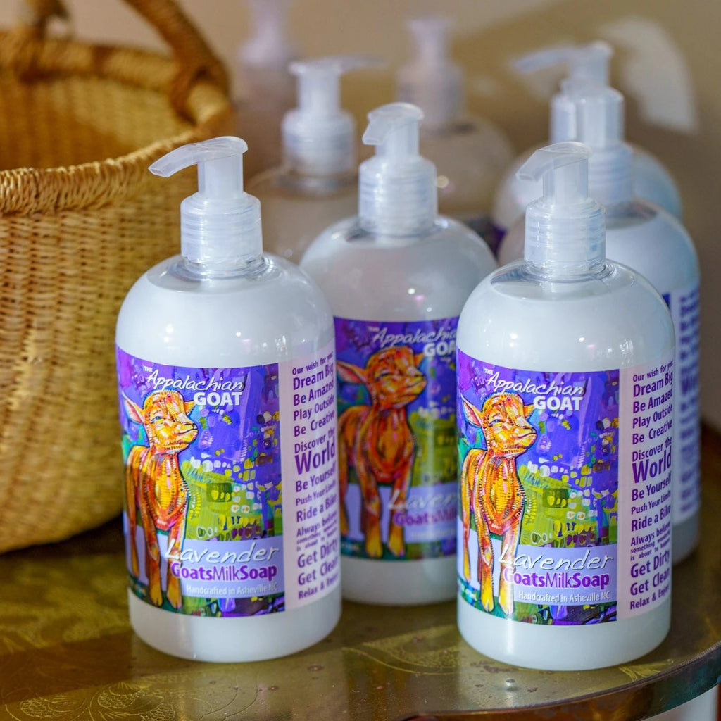 LIQUID SOAP - LAVENDER GOATS MILK 16 oz. by Essential Journeys