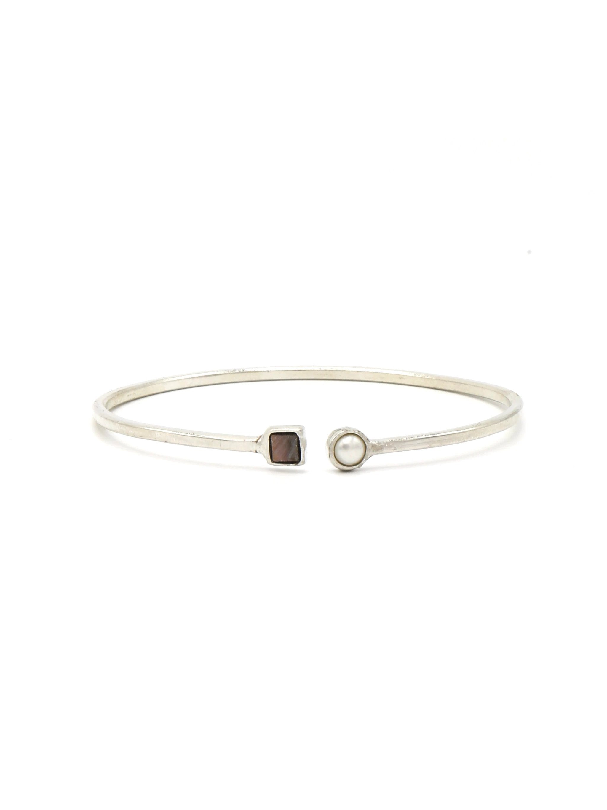 Pearl Elegance Adjustable Cuff by Fair Anita