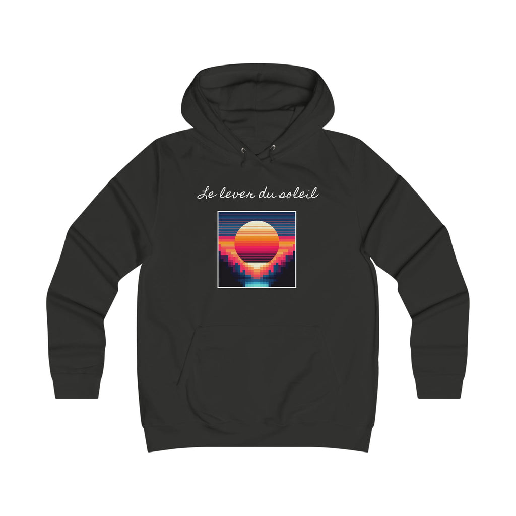 Lever du soleil sunrise French Hoodie