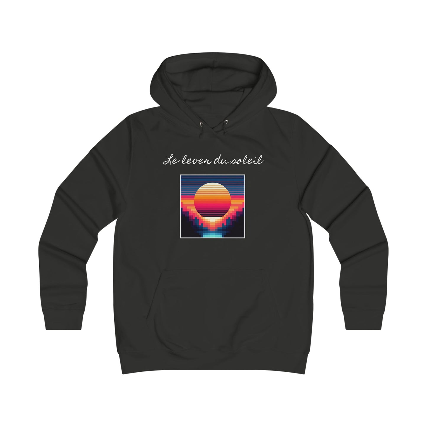 Lever du soleil sunrise French Hoodie