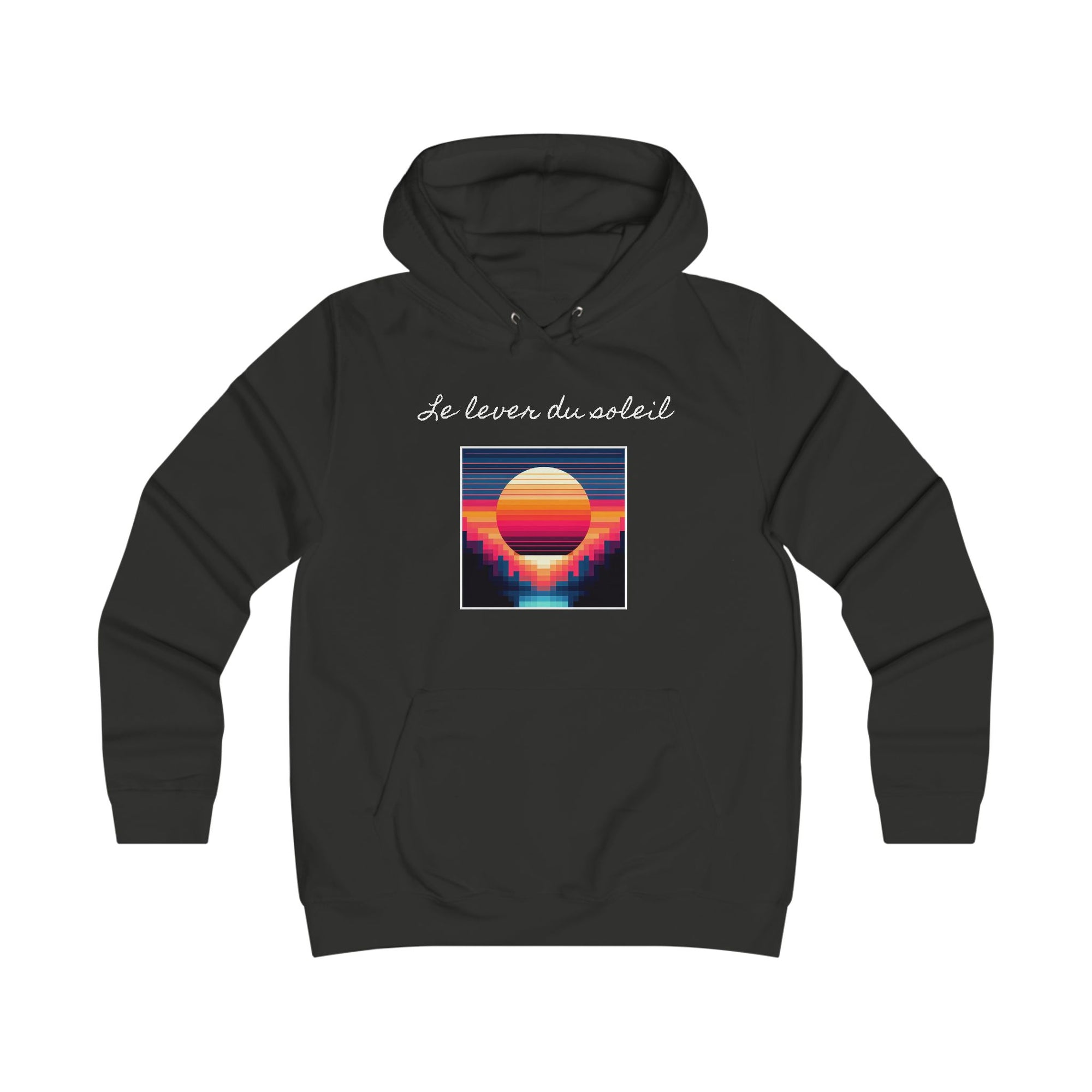 Lever du soleil sunrise French Hoodie