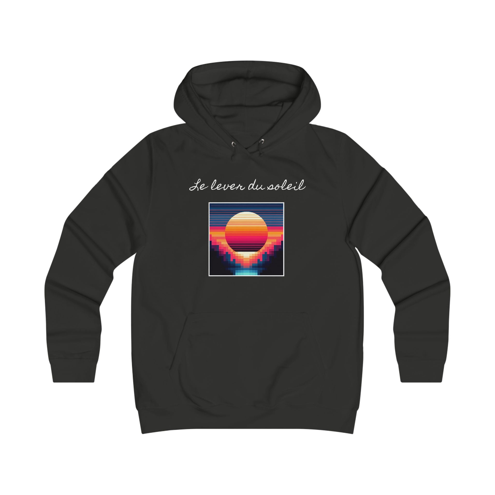 Lever du soleil sunrise French Hoodie