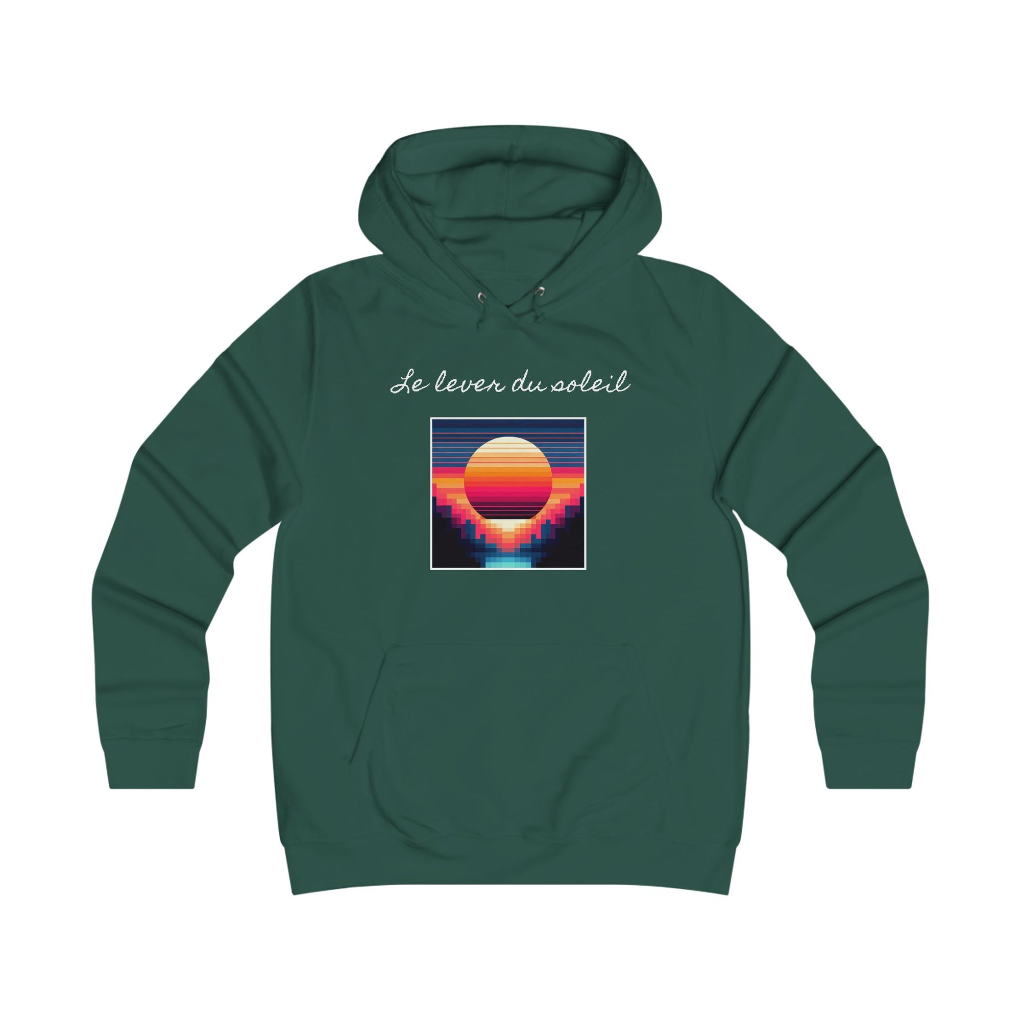 Lever du soleil sunrise French Hoodie