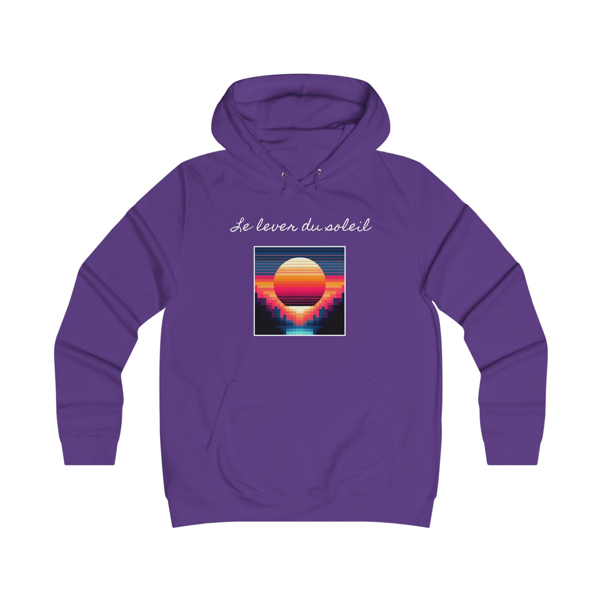 Lever du soleil sunrise French Hoodie