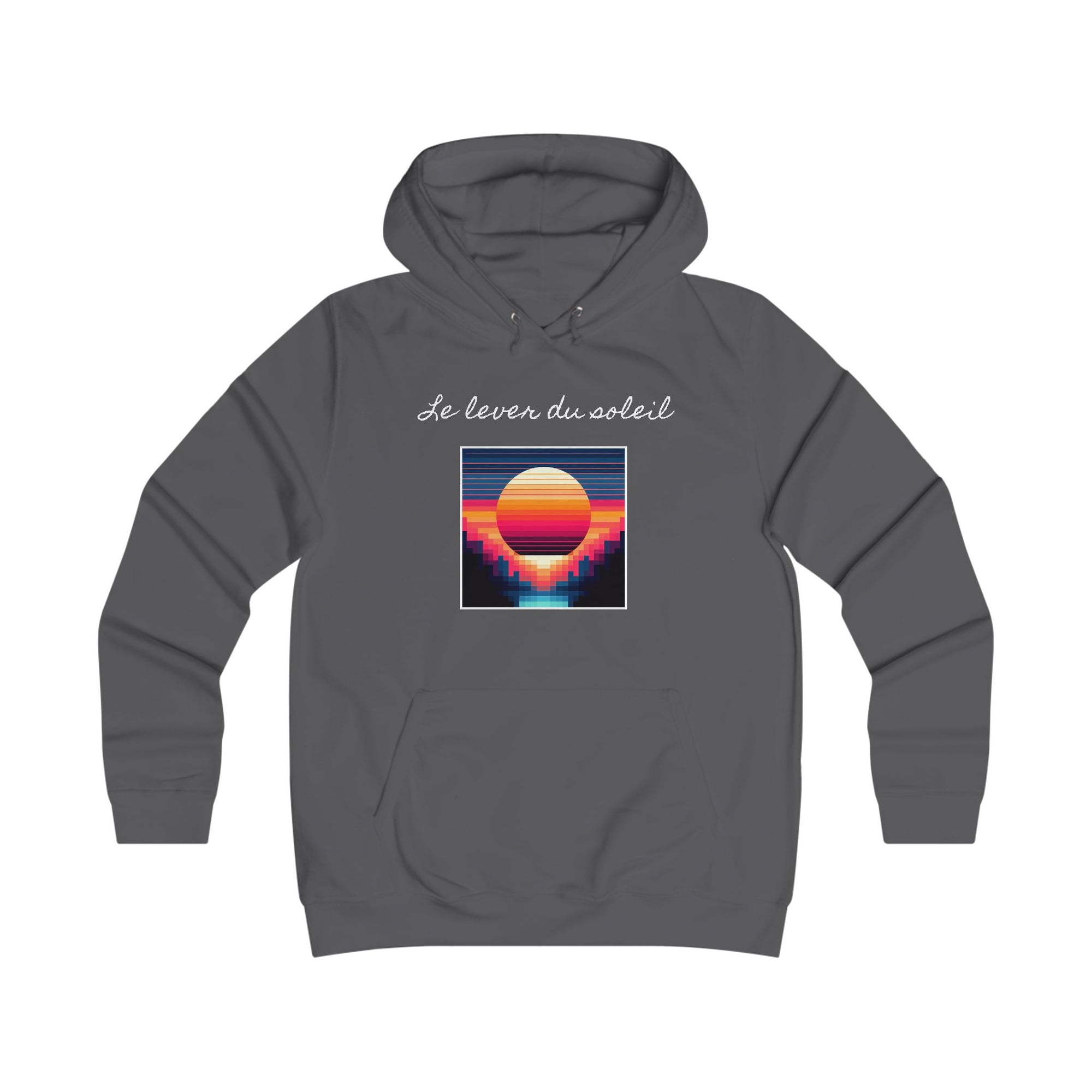 Lever du soleil sunrise French Hoodie