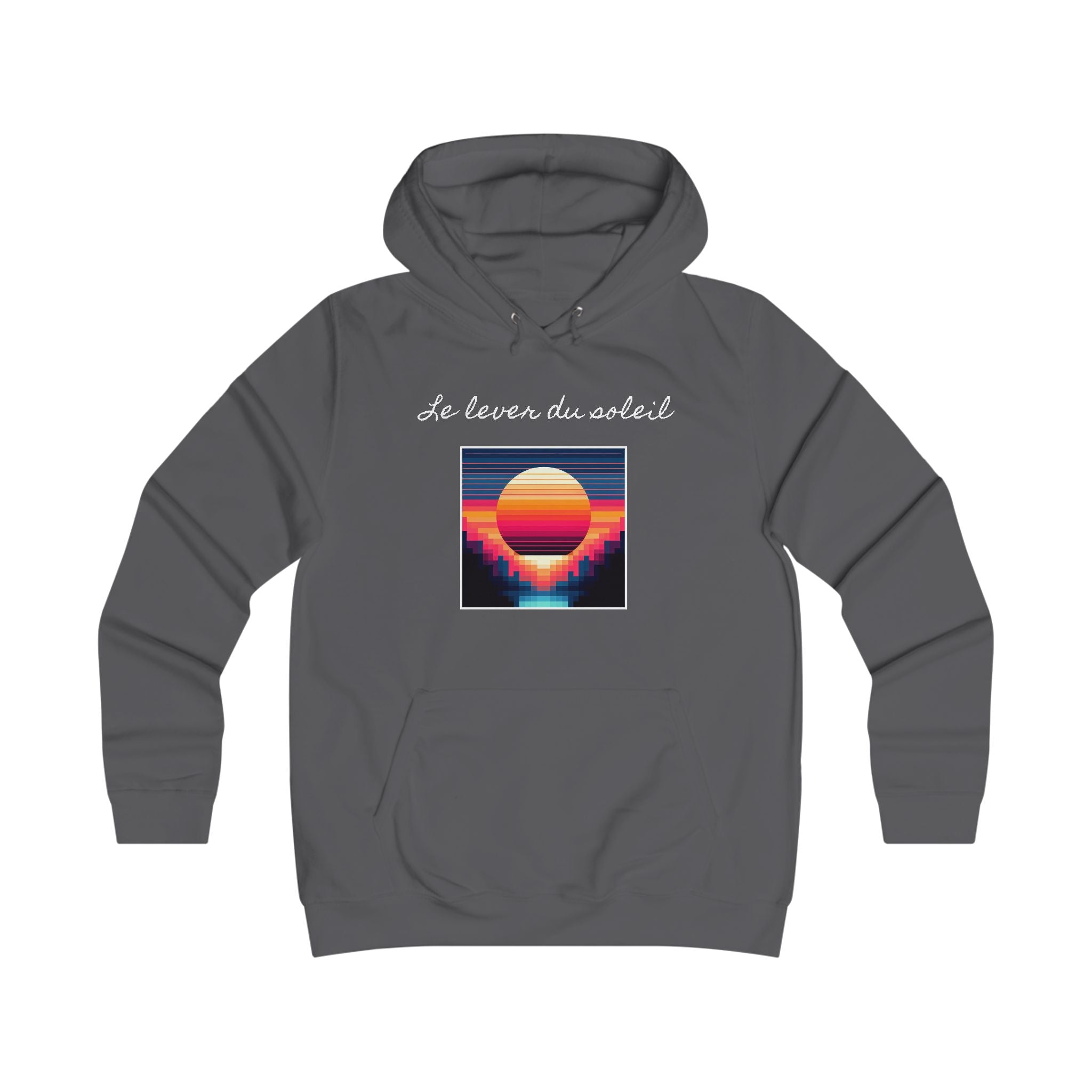 Lever du soleil sunrise French Hoodie