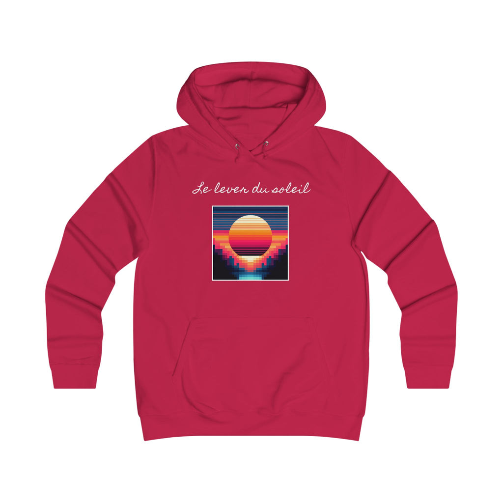 Lever du soleil sunrise French Hoodie