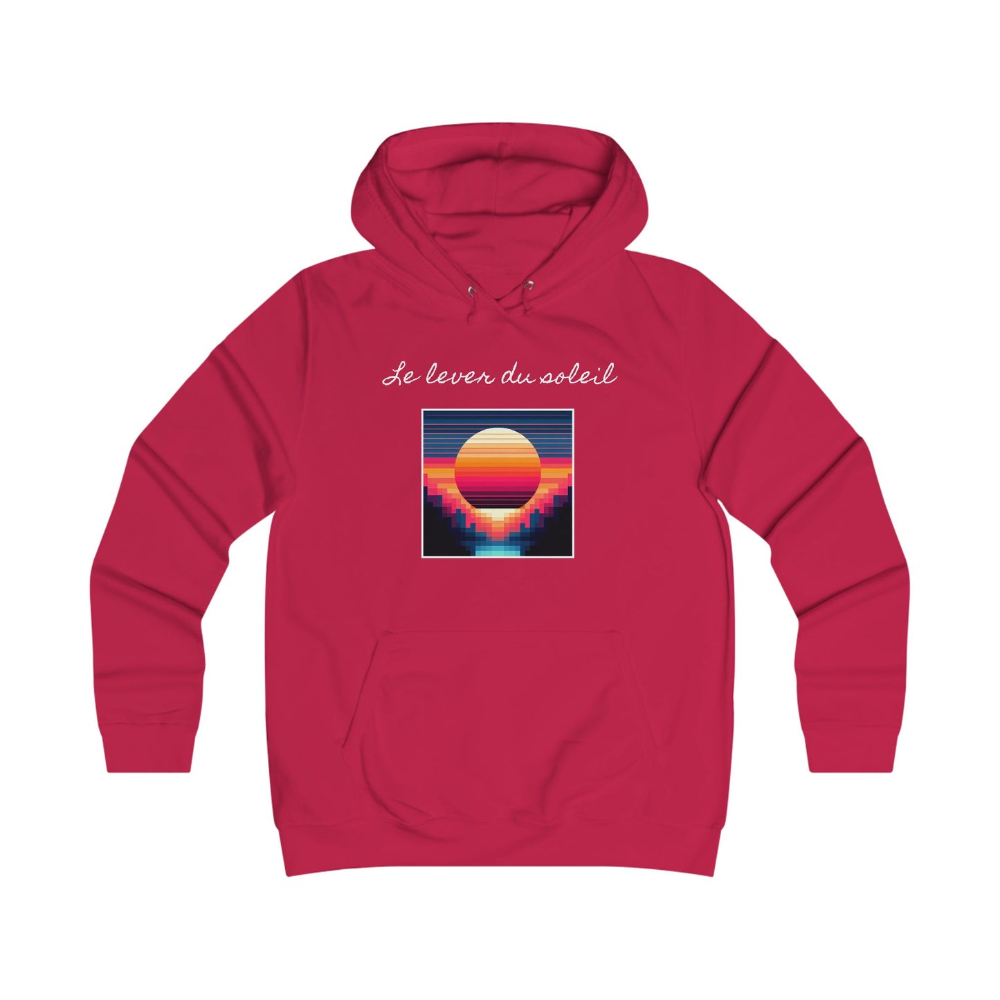 Lever du soleil sunrise French Hoodie