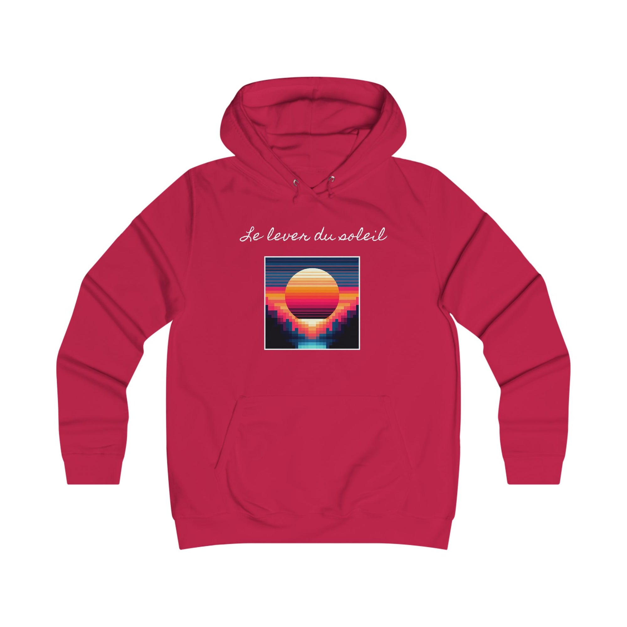 Lever du soleil sunrise French Hoodie