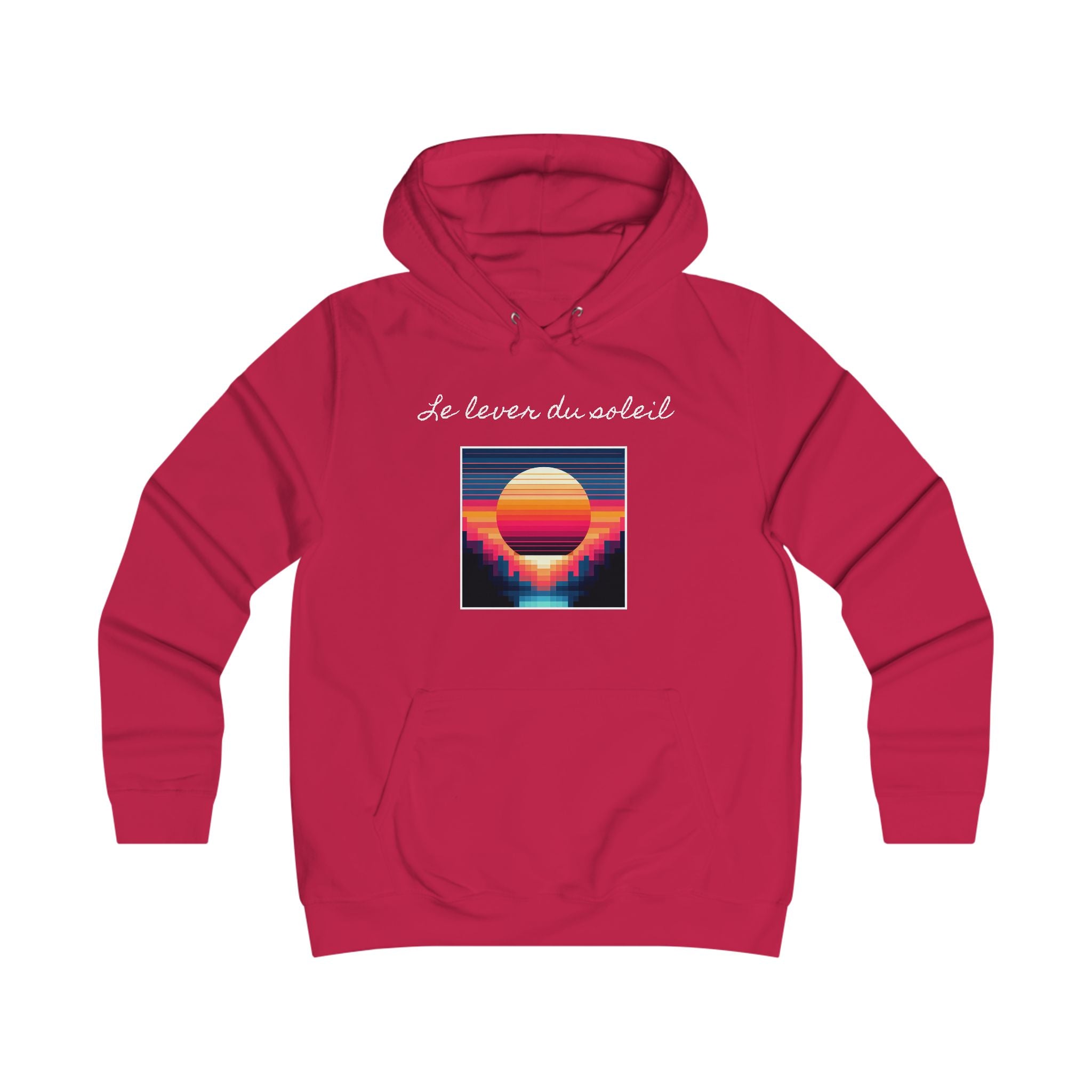 Lever du soleil sunrise French Hoodie