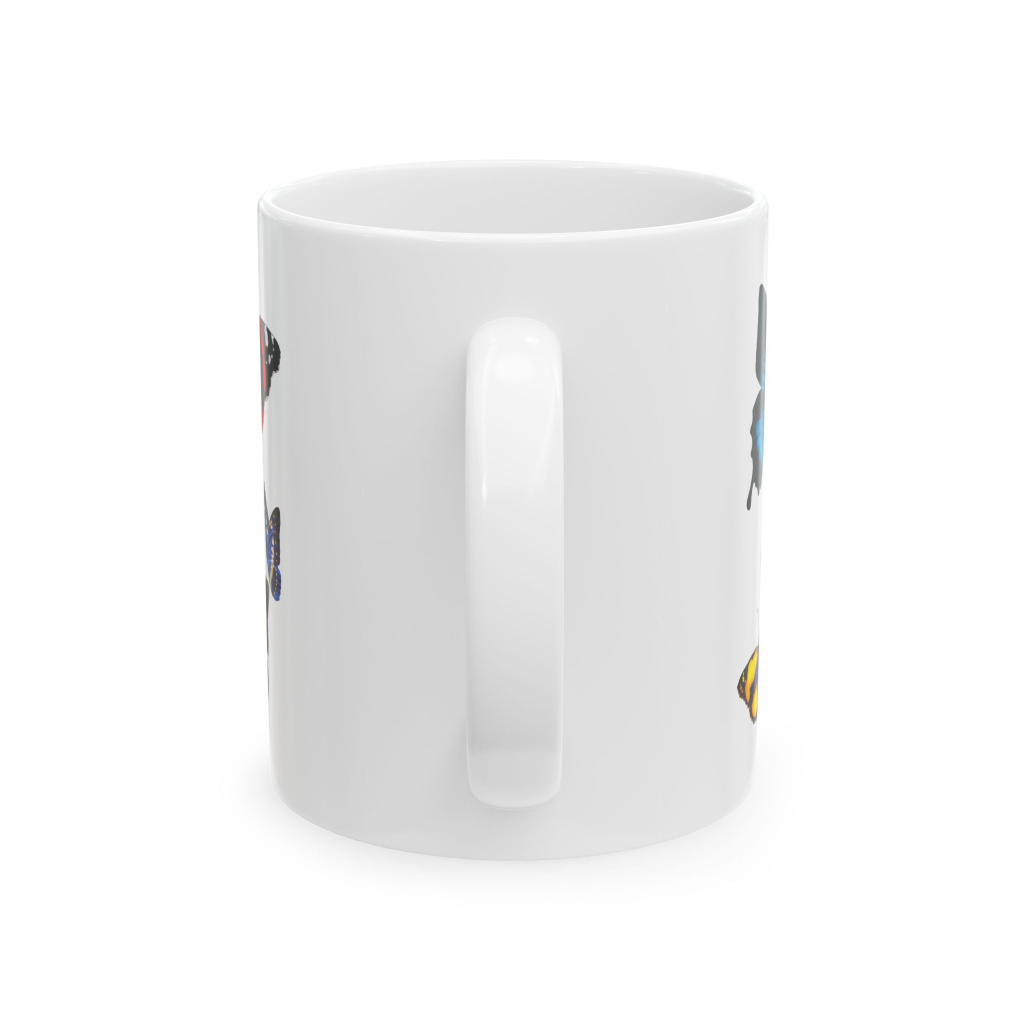Bướm Vietnamese Vintage Butterflies Ceramic Mug — Colorful insect Design (11oz & 15oz)