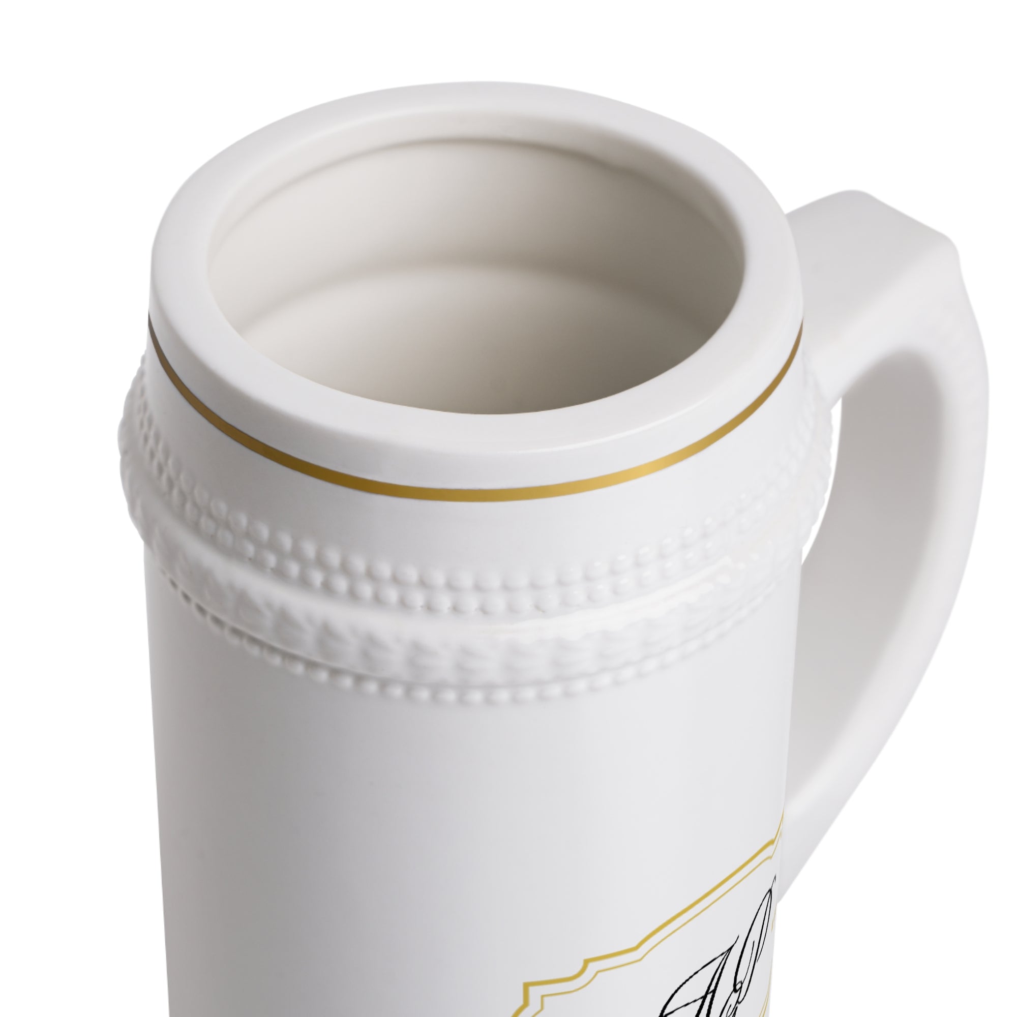 Elegant monogram Personalized Stein Mug