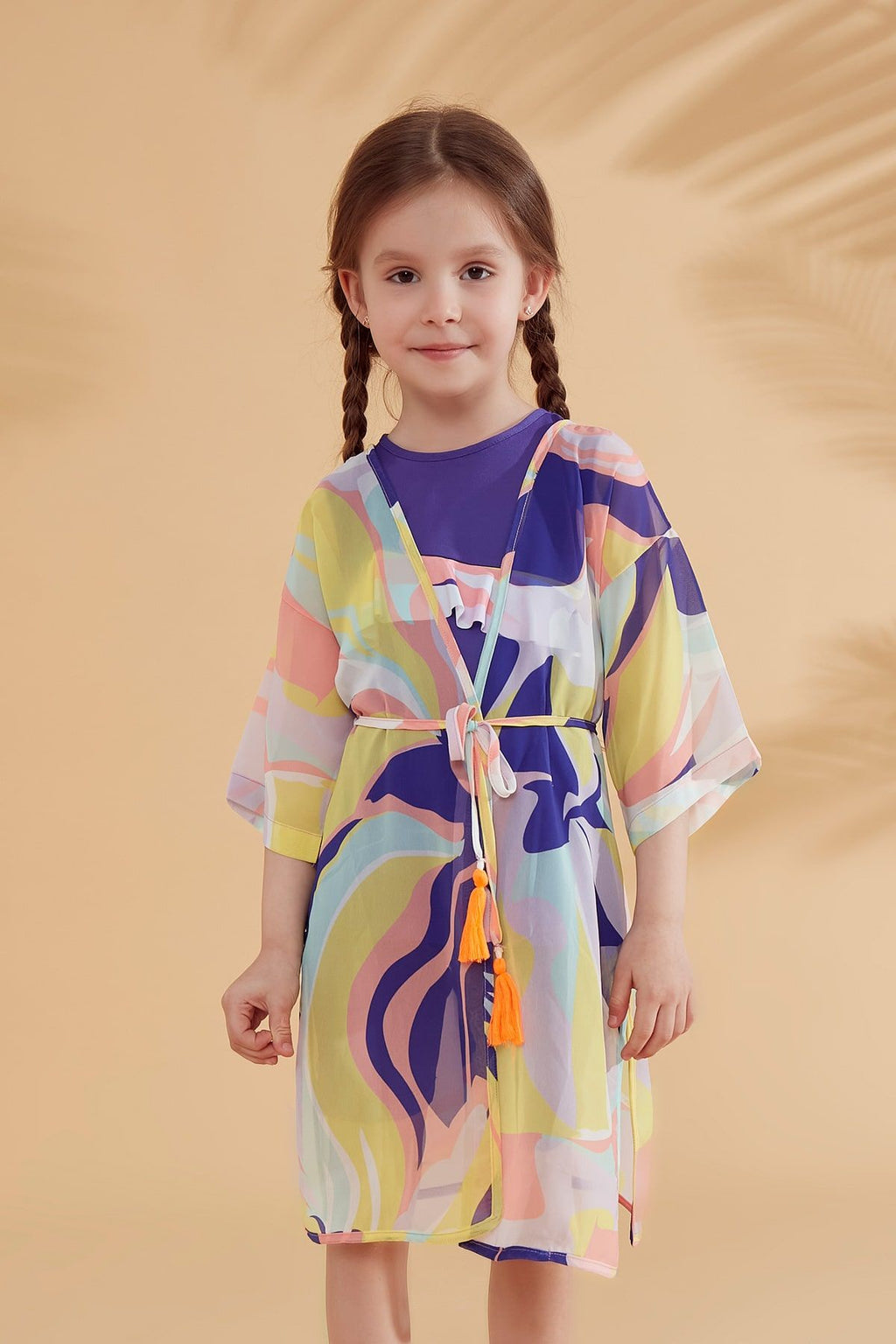 Colourful Kids Pareo Kimono P2333