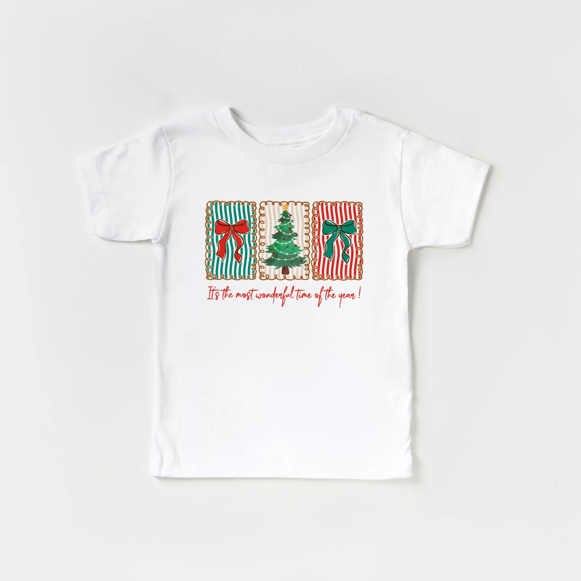 It's the most wonderful time of the Year Stamps toddler and youth tee shirt, Christmas collection by Benny and Ray Apparel