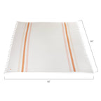 Oceanside Sunset Stripe Cotton Beach Blanket by Beach State
