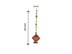 26" Long Gota Ball & Pearl Lari with Kite Tassels for Lohri or Makar Sankranti, Set of 5 Festive Decor La Vie Bien 26" Long Gota Ball & Pearl Lari with Kite Tassels for Lohri or Makar Sankranti, Set of 5