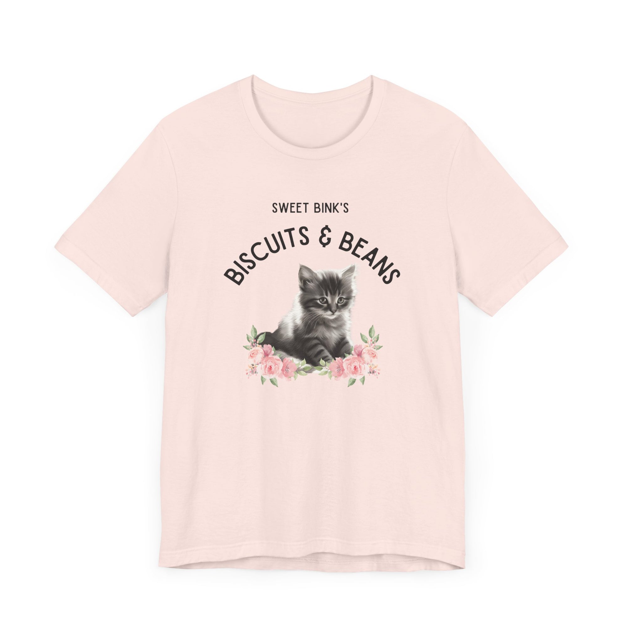 Sweet Bink's Biscuits and Beans cat tee