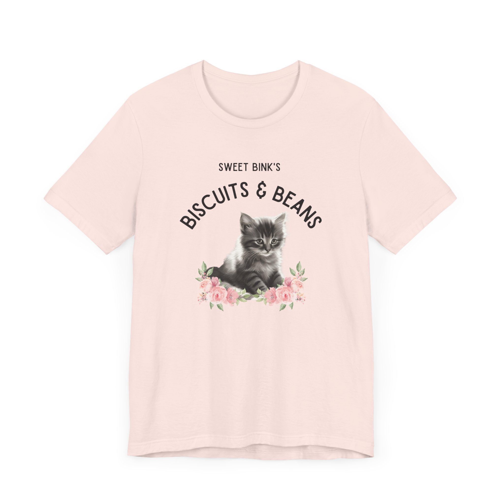 Sweet Bink's Biscuits and Beans cat tee