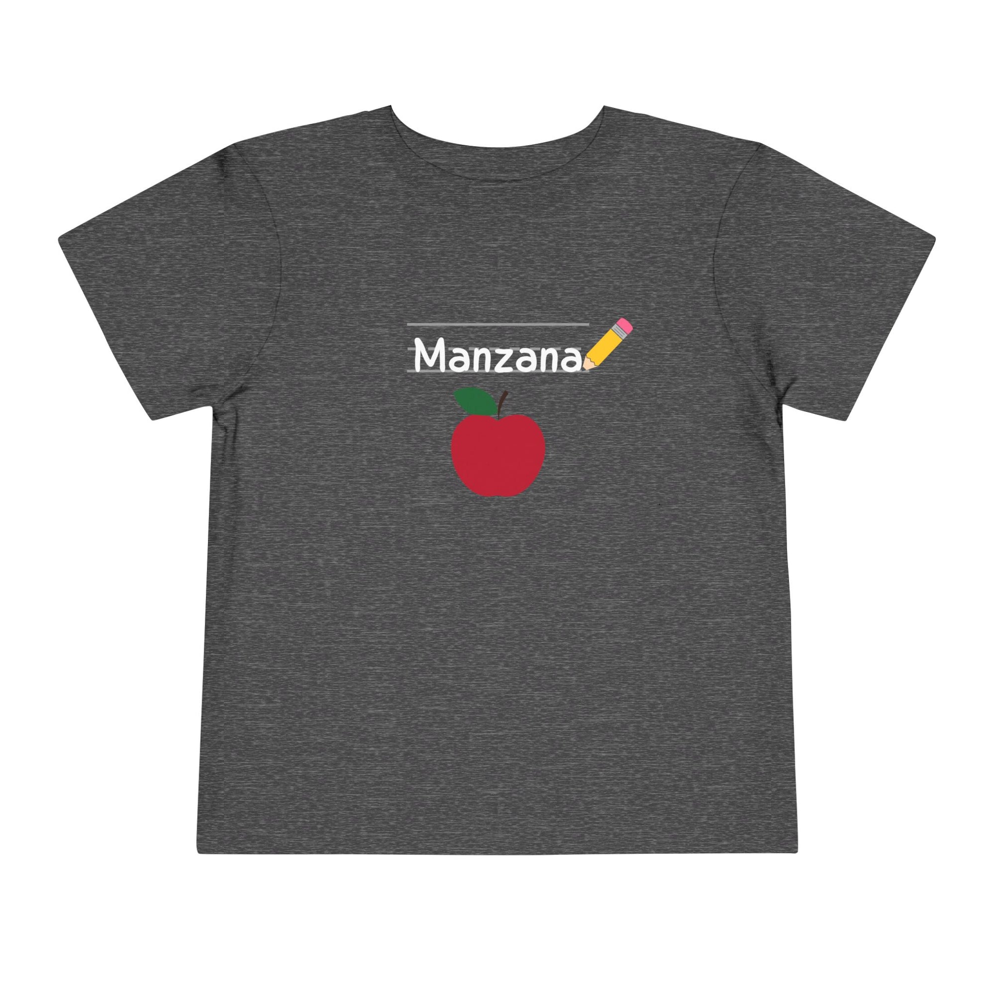 Manzana Apple and Pencil Toddler Tee Shirt