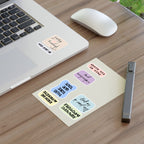 French Motivational Phrase Sticker Sheets | Pastel Quote Stickers