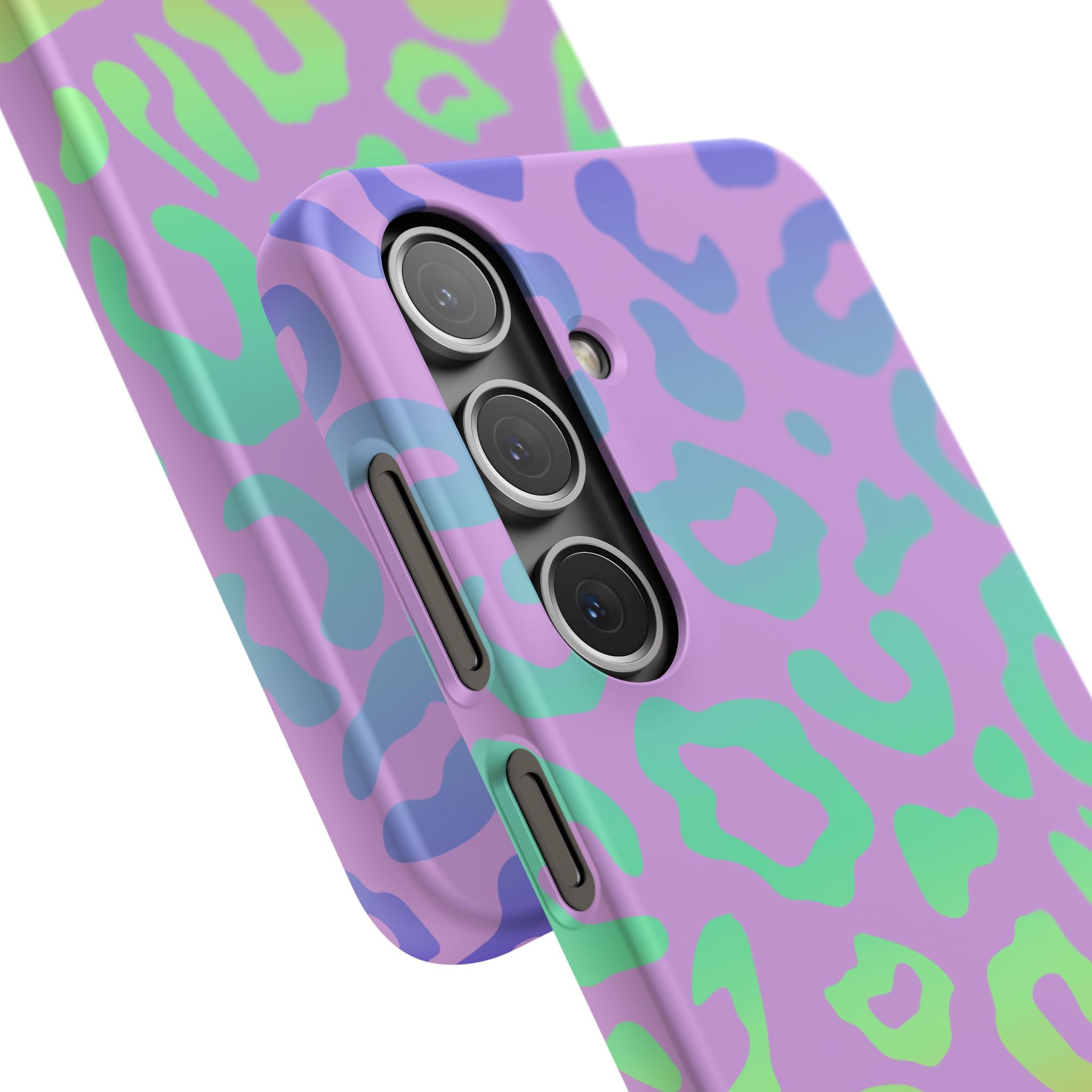 Bespattered Facade Rainbow Leopard Snap Case