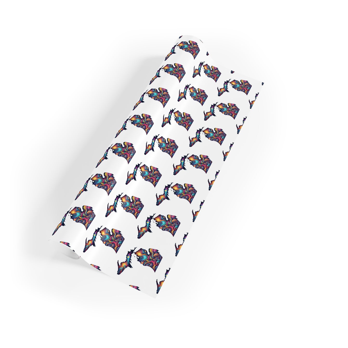 Michigan whimsical style Wrapping Paper