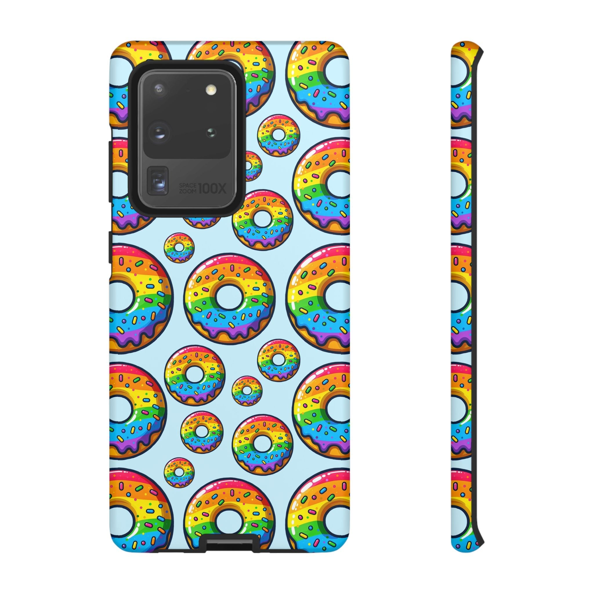 Bespattered Facade Rainbow Sprinkle Donut Tough Case
